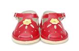 red shoes